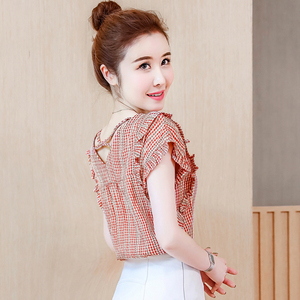 夏天女装短袖上衣新款