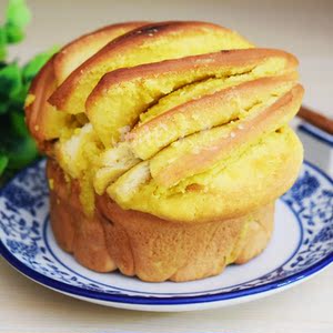 甘肃天水特产国云烤馍宁夏清真国云烤馍油酥黄馍馍 一件6个装包邮