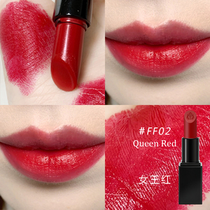 【官方正品】大牌tf口红磨砂黑管ff02女王红哑光显白唇膏礼盒套装