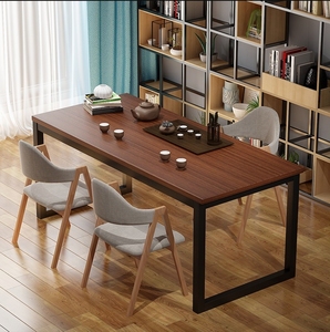 中式茶桌椅组合二手价简易功夫茶台阳台家用喝茶桌办公室会客桌子