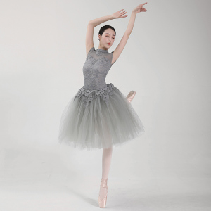 艺俪芭蕾舞裙演出服大人连体芭蕾舞tutu裙专业蓬蓬裙舞蹈表演服装