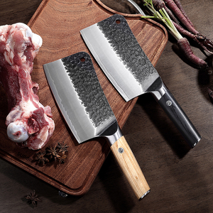 三本盛锻打斩骨刀排骨刀家用砍骨刀大骨刀屠夫专用刀坎骨剁骨刀