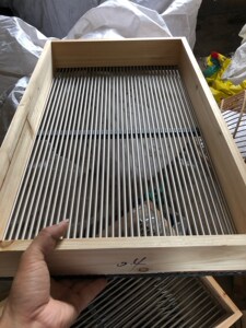 筛子渔具筛虾塑料筐草虾小龙虾虾子家用专业等分筛分农用筛选分拣