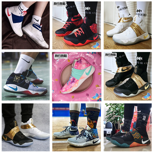 耐克nike kyrie欧文2代黑人月bhm美国队慈善eybl黑金白金篮球鞋