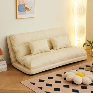 免洗皮革布沙发小户型可折叠两用客厅北欧简约现代轻奢直排沙发床