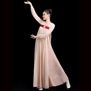 丽人行古典舞蹈演出服装纱衣汉服仙女飘逸中国风超仙古装套装春夏