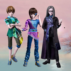 正品精灵梦叶罗丽娃娃男娃60cm御王黎灰暗影王舒言建鹏火领主庞尊