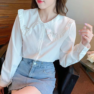 公主领女衬衫大码