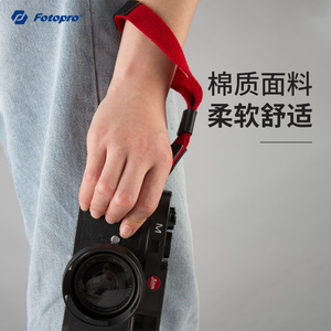 富图宝&cam-in联名款手工棉织相机手腕带单反微单适用于佳能徕卡手绳扎实耐用舒适