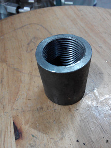 加厚碳钢焊接内丝管古管箍直接管接头2 3 4 6分dn15 20 25 50 65