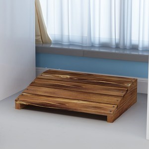 床前脚垫垫脚凳木质放脚架搁脚凳脚踏板浴室踏脚办公桌搁脚凳