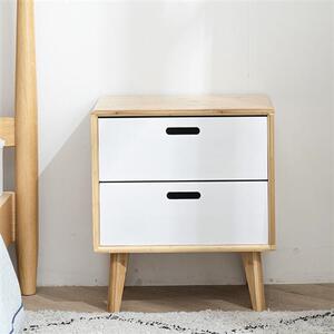 北欧电视柜实木现代简约客厅小户型简易白色矮柜简易储藏地柜竹子