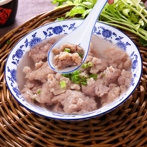 尚干牛肉滑福建老字号福州特产小吃新鲜冷冻火锅豆捞食材380g*2包