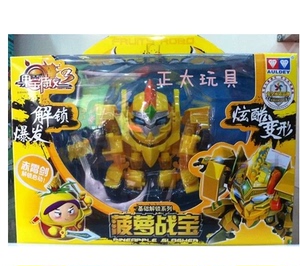 奥迪双钻果宝特攻3玩具 升级版解锁菠萝战宝523202 战宝特工