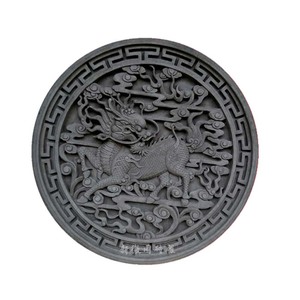 高档福禄寿壁砖雕仿古徽合影壁照喜四派院庭院墙面w装饰浮雕奢华