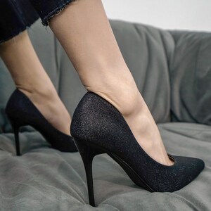 sm高跟鞋黑色