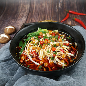 正宗重庆小面麻辣小宽面3袋装带调料手工碱水面条速食特产 嗨一碗