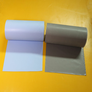 导热矽胶布工厂导热绝缘硅胶布0.3 0.45MM厚可定做各种规格矽胶片