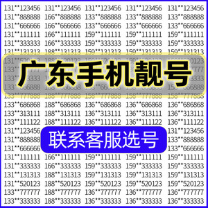 广东手机靓号出售网站大全