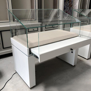 弧形钢化玻璃厂家定做热弯玻璃展柜加工弯弧玻璃东莞展示柜订玻璃