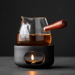 T4kzi德国蜡烛温茶炉煮茶底座暖茶炉围炉煮茶烤茶炉加热温茶器