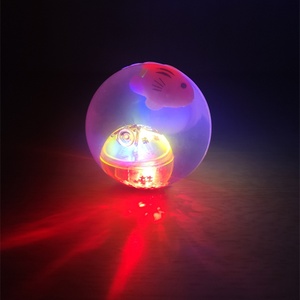 儿童蹦蹦球 透明创意发光弹跳球小学生益智户外玩具小孩生日礼物