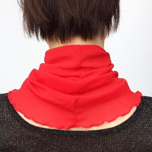 围领护颈椎脖套围脖弹力冬季小围巾秋冬新款简约时尚潮款女士百搭