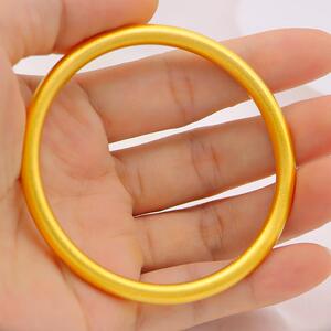 老凤祥古法黄金手镯正品