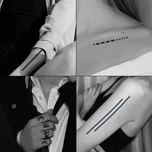 肆象tatoo草本纹身贴 虾线套装 半永久防水耐磨不反光显色1-2周