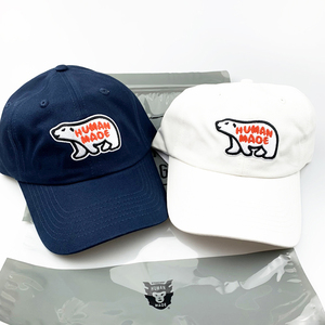 [正品]human made 限定北极熊休闲棒球帽鸭舌帽遮阳帽百搭帽子男