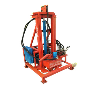 山东打井机钻井机小型家用100米 液压电动柴油动力全自动钻杆钻头