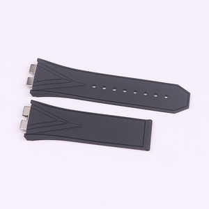 龍腾钟表配件 代用恒宝宇舶刺青大爆炸系列快拆胶带表带 凸口橡胶