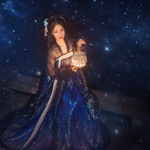 山海集星空系汉服】山海集星空系汉服品牌、价
