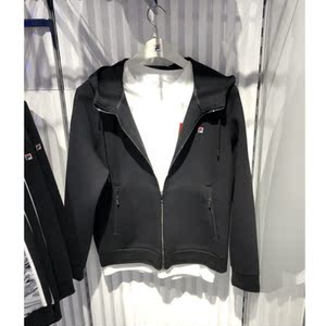 fila斐乐2018冬新款男装运动休闲针织外套专柜正品f11m848508fbk