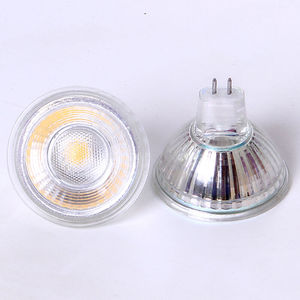 LED灯杯12v220V3W5W玻璃罩射灯筒灯天花灯过道灯替换老式MR16灯泡