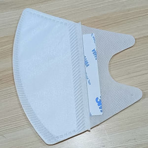 3d单层布艺明星口罩用滤芯过滤片防雾霾熔喷防护加胶95级