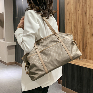 旅行包女手提小行旅短途时尚轻便单肩包大包包女士托特行李袋通勤