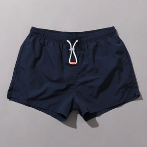 男士短裤宽松纯色百搭三分裤潮牌速干游泳裤沙滩裤居家外穿大裤衩