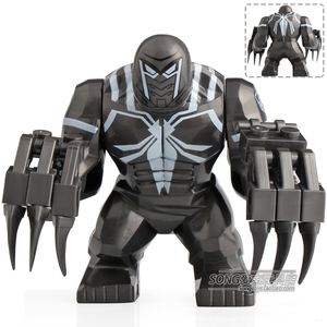 兼容乐高1049超级英雄毒液致命守护者毒液特工积木小人仔儿童玩具