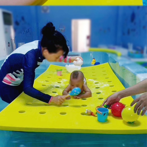 儿童学游泳漂浮垫水上EVA洞洞漂浮垫婴幼儿早教床游泳池水上魔毯