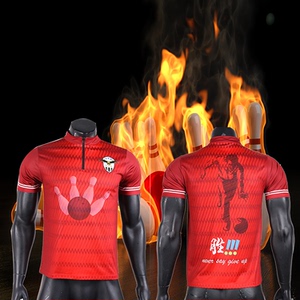 热升华球衣保龄球服球服订做定做订制定制短袖个性diy运动服训练