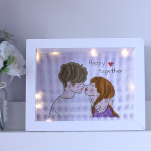 diy手工礼物送男友男生男朋友自制制作走心生日刺绣情侣新年礼品