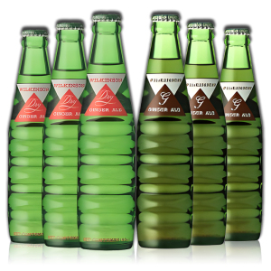 现货日本进口朝日强碳酸姜汁汽水饮料wilkinson碳酸饮料190ml*3瓶
