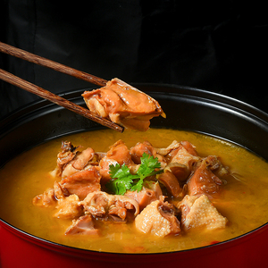 孙尚香火锅鸡加热即食火锅熟食懒人速食老母鸡火锅食材湖北特产