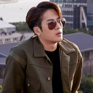 王嘉尔宋雨绮同款rayban雷朋太阳镜飞行员防紫外偏光开车墨镜3025