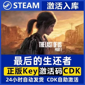 Steam正版最后的生还者激活码CDK入库The Last of Us Part I全DLC