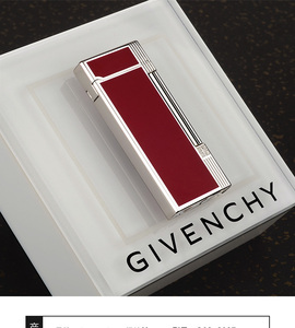 日本正版givenchy纪梵希打火机火石明火轻薄简约g02系列绝版红色
