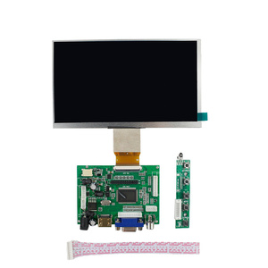 树莓派Raspberry Pi 7寸液晶屏电脑显示器DIY套件HDMI+VGA+AV