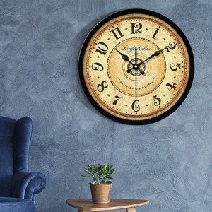 大美式挂钟表简约客厅复古罗马电波个性现代石英创意欧式田园时钟