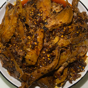 重庆鬼城特产丰都麻辣鸡块红油辣子开袋即食口水鸡白砍鸡即食鸡肉